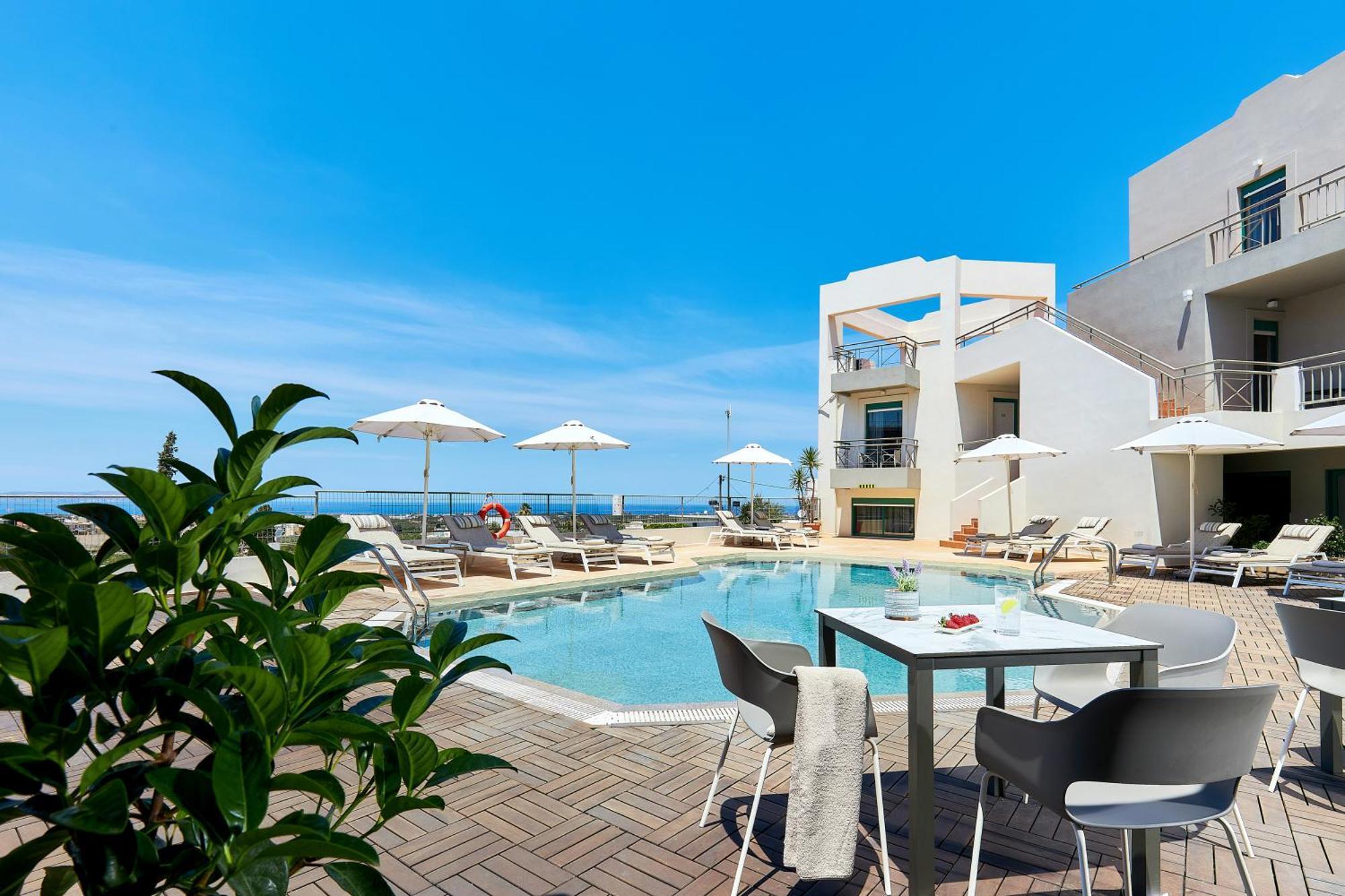 Bella Vista Hotel "By Checkin" Limenas Chersonisou Exterior foto