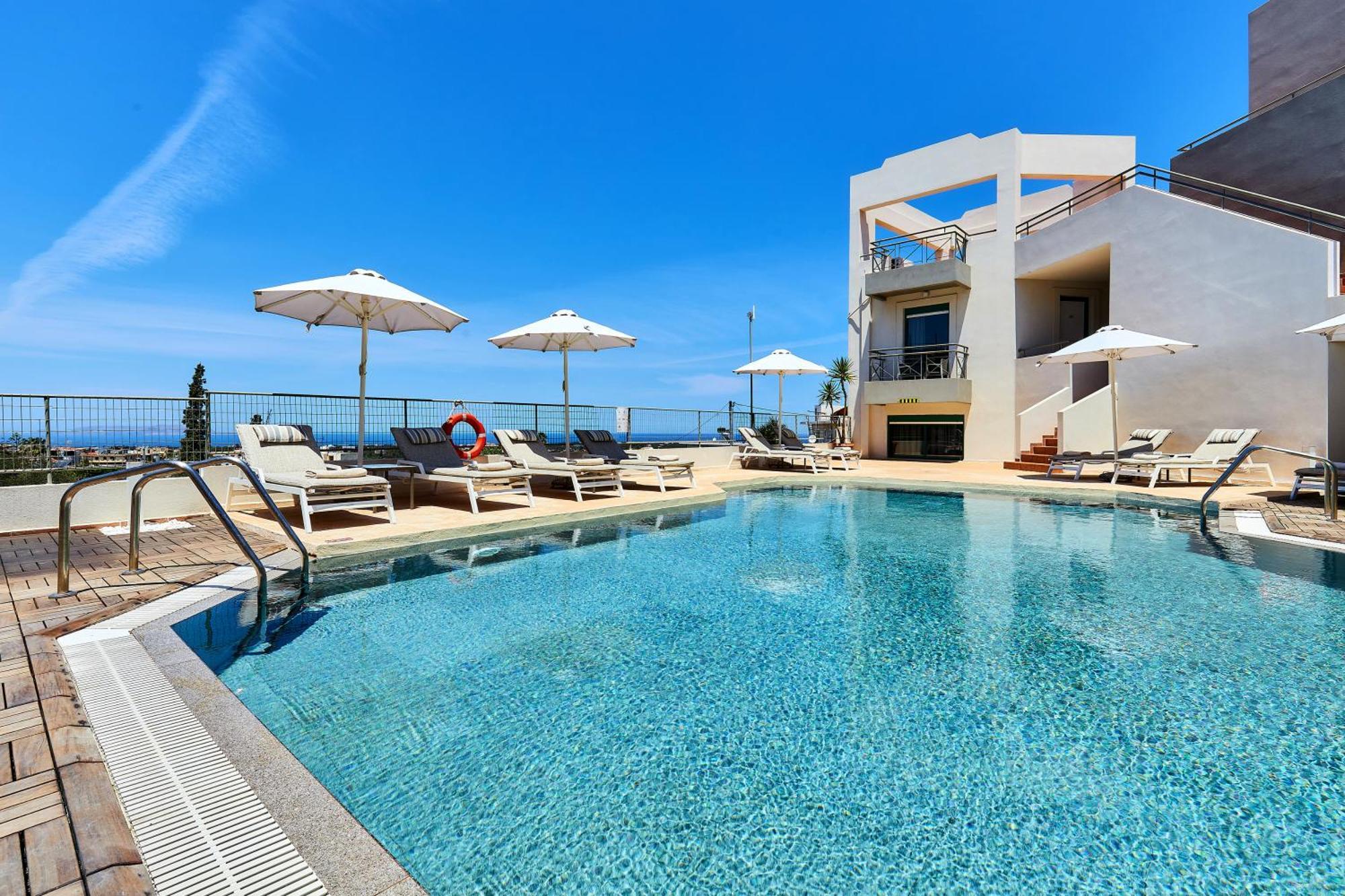 Bella Vista Hotel "By Checkin" Limenas Chersonisou Exterior foto