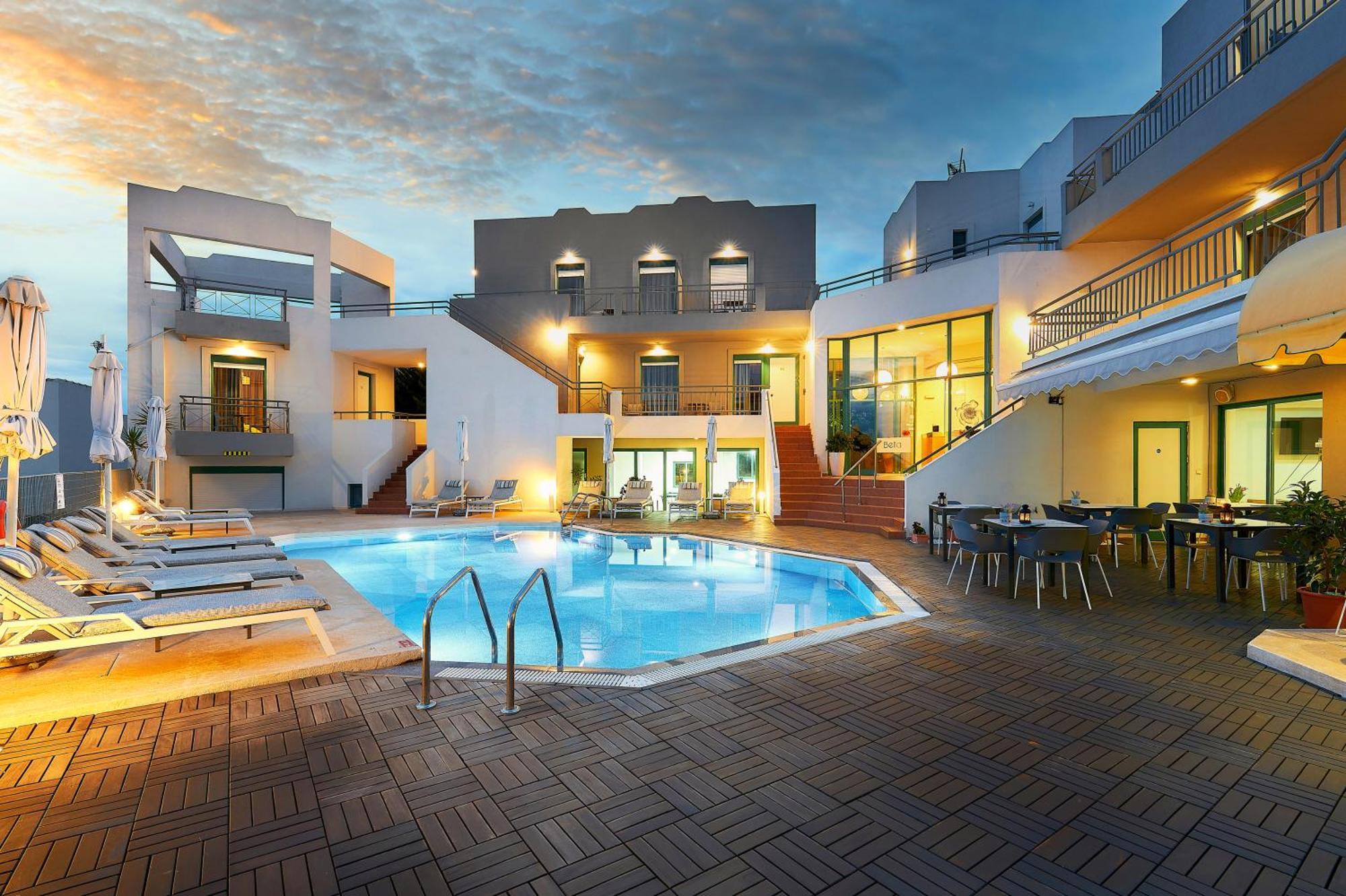 Bella Vista Hotel "By Checkin" Limenas Chersonisou Exterior foto